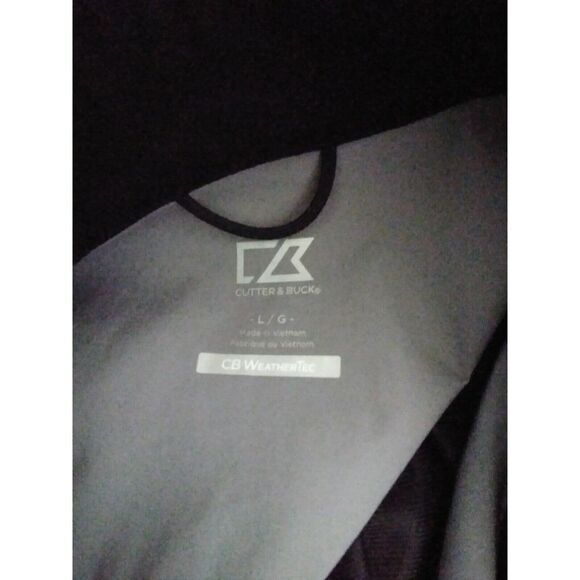 Cutter and Buck 1/4 zip CB WeatherTec men's Large - Picture 5 of 5